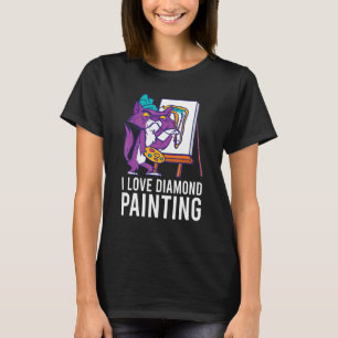 Camiseta Adoro Pintor de Pintura em Diamante Arduas