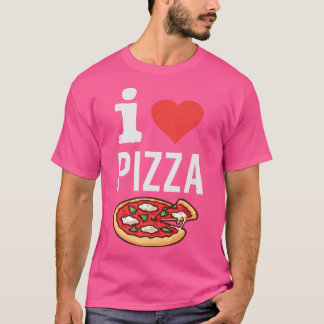 Camiseta Adoro Pizza Engraçada Pizza Pover Foodie Comida It