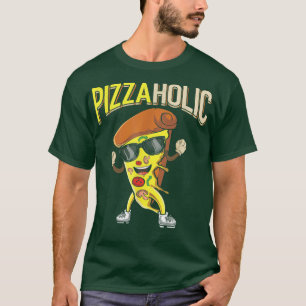 Camiseta Adoro Pizza Pizzaholic Para Pizza Lover 2061284