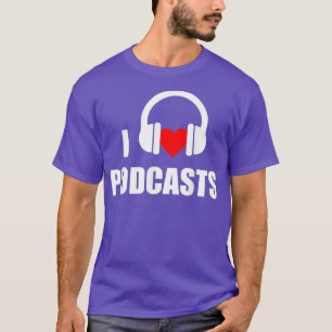 Camiseta Adoro Podcasts Podcasting Podcast Junkie