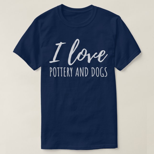 Camiseta Adoro Potência E Cães 1 (Frente do Design)