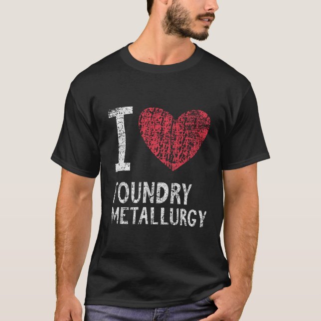 Camiseta Adoro Presente De Metalurgia Para Homens Mulheres  (Frente)