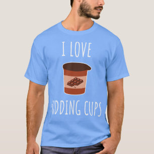 Camiseta Adoro Pudim Cups