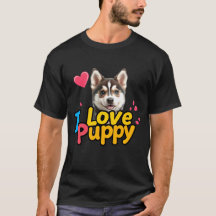 Adoro Puppy - Adorável design de Cachorro