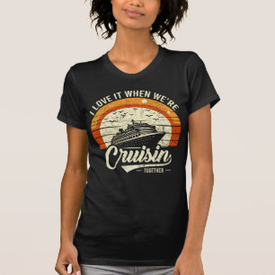 Camiseta Adoro quando estamos cruzando juntos a Novidade