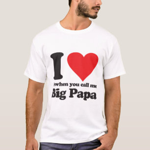 Camiseta Adoro quando me chamas de grande pai