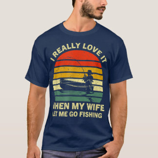 Camiseta Adoro Quando Minha Esposa Engraçada Adultora De Pe