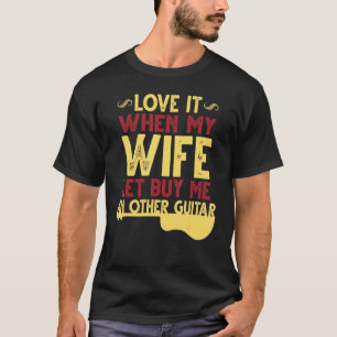 Camiseta Adoro Quando Minha Esposa Me Deixa Comprar Outro V