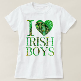 Camiseta Adoro rapazes irlandeses, Rua. Dia de Patrick 2025
