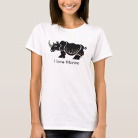 Adoro RHINOS - Imagem animal - Natureza