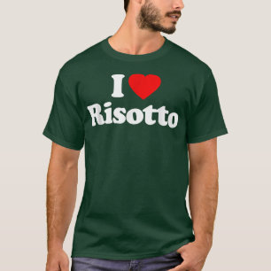 Camiseta Adoro Risotto Heart A1 Engraçado