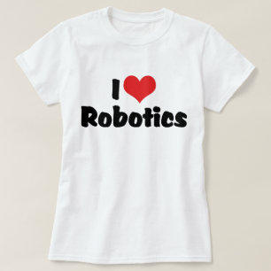 Camiseta Adoro Robótica Cardíaca - Robô Lover