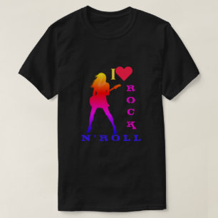 Camiseta Adoro Rock N' Roll - Rock N' Roll Girl
