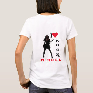 Camiseta Adoro Rock N' Roll - Rock N' Roll Girl -