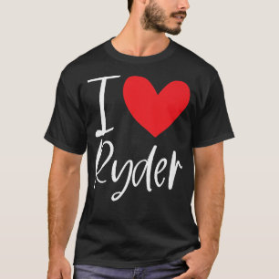 Camiseta Adoro Ryder Name Personalizado Boy Man BFF Amigo