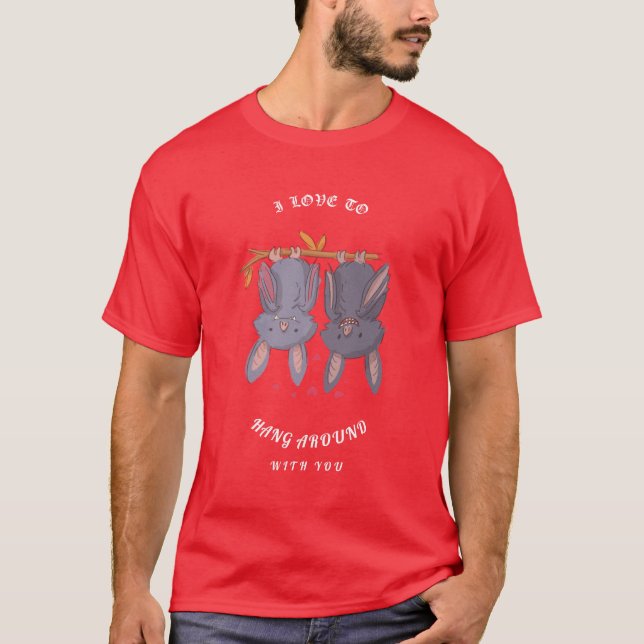 Camiseta Adoro sair com você (Frente)