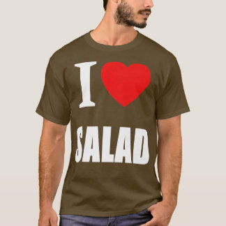Camiseta Adoro Salada Para Veganos Vegetarianos Saudáveis S