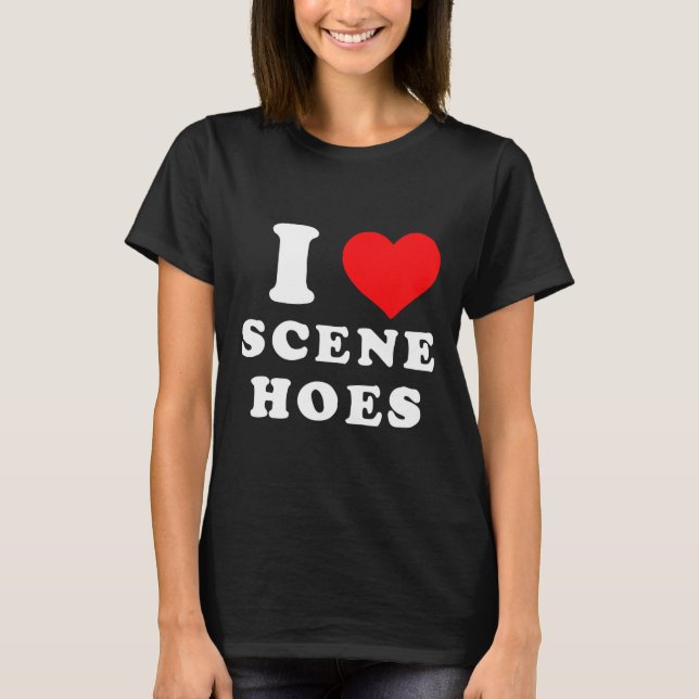 Camiseta Adoro Scene Hoes 1 (Frente)