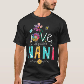 Camiseta Adoro Ser Chamada NANI Mimi Avó Mães