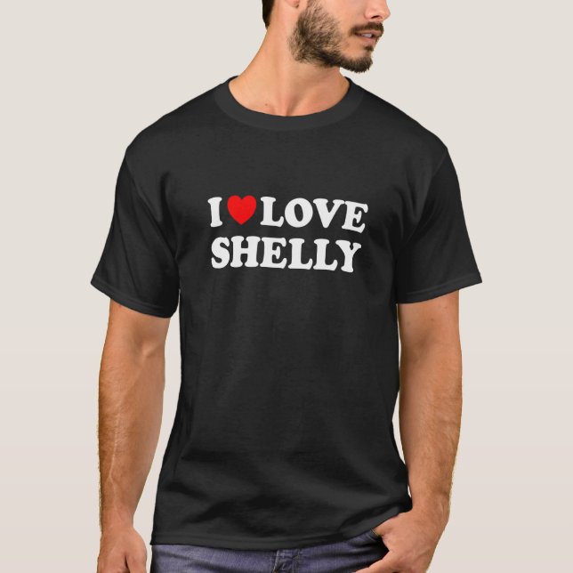 Camiseta Adoro Shelly I Heart Shelly (Frente)