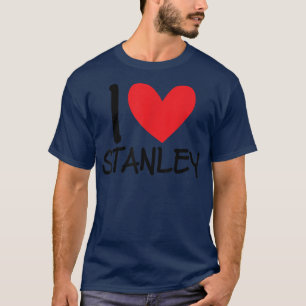 Camiseta Adoro Stanley Name Heart Personalised Men Cara BFF
