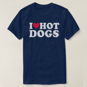 Camiseta Adoro T-Shirt De Cães Quentes