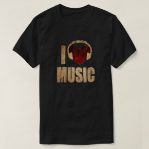 Camiseta Adoro T-Shirt Música