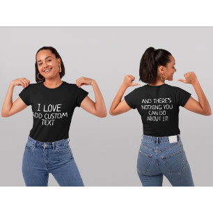 Camiseta Adoro T-Shirt Personalizada