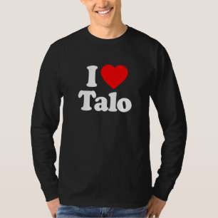 Camiseta Adoro Talo Heart Engraçado