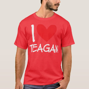 Camiseta Adoro Teagan Name Personalan Girl Woman Bff Fri