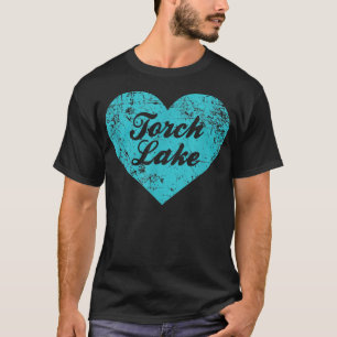 Camiseta Adoro Torch Lake, Michigan Camping Gift