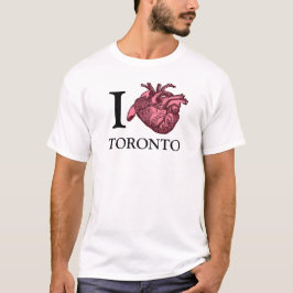 Camiseta Adoro Toronto, que corrija anatomicamente