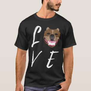 Camiseta Adoro Touro-Pit Pitbull Cachorro Cachorro Cachorro