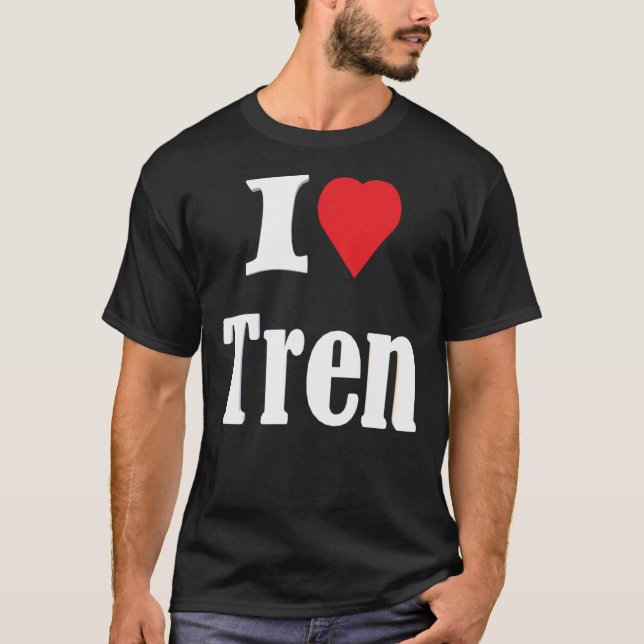 Camiseta Adoro Tren Classic T-Shirt (Frente)