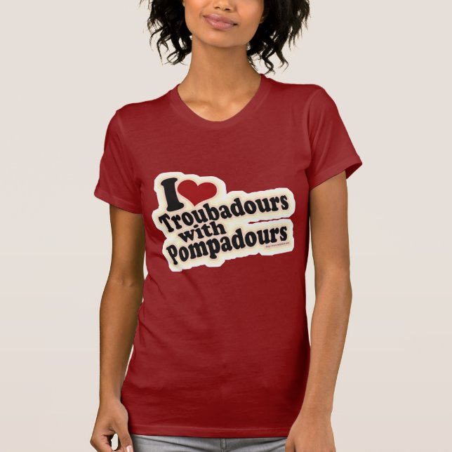 Camiseta Adoro Troubadours (Frente)