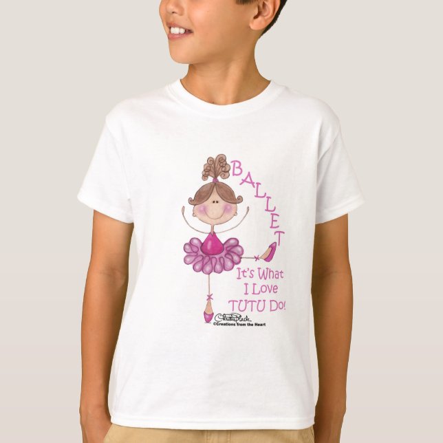 Camiseta Adoro "TUTU" Do! (Frente)
