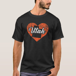 Camiseta Adoro Utah, Engraçado Bonito Orgulho do Estado