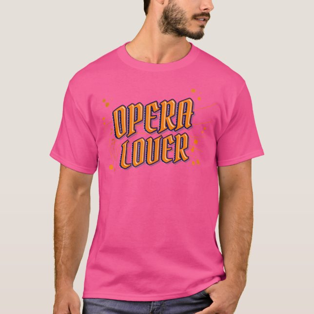 Camiseta Adoro Ver Ópera Dramática Teatro Ópera (Frente)