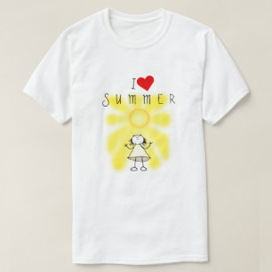 Camiseta Adoro Verão - Hora do Sol