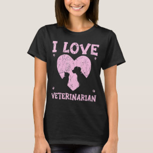 Camiseta Adoro Veterinário Animal Doctor Vet Veterinary M