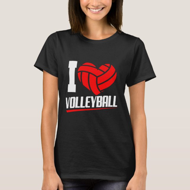 Camiseta Adoro Voleibol 8 (Frente)