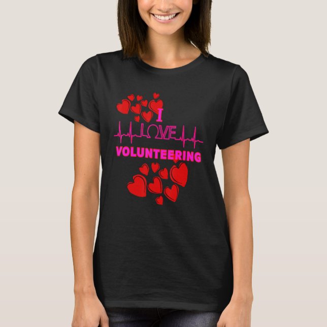 Camiseta Adoro Voluntariado (Frente)