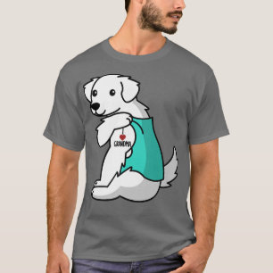 Camiseta Adoro vovó Tattoo Excelente Pirenéus Vovó D