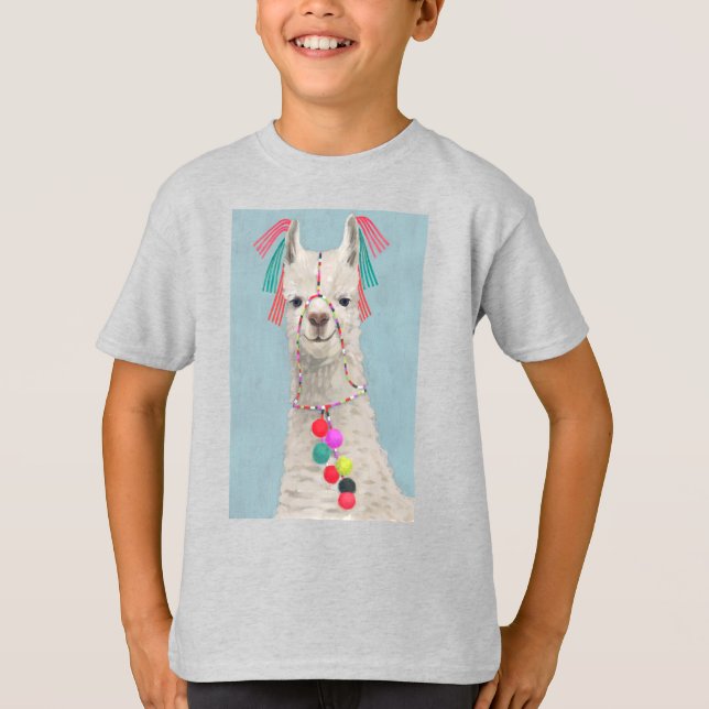 Camiseta Adorted Llama - Branco (Frente)