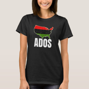 Camiseta Ados de Histórico Preto