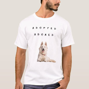 Camiseta Adotado, adorado.