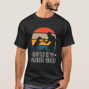 Camiseta Adotado É Minha Criança Favorita Cinco Altas Para