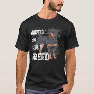 Camiseta Adotado É Minha Pasta De Raça Preferencial