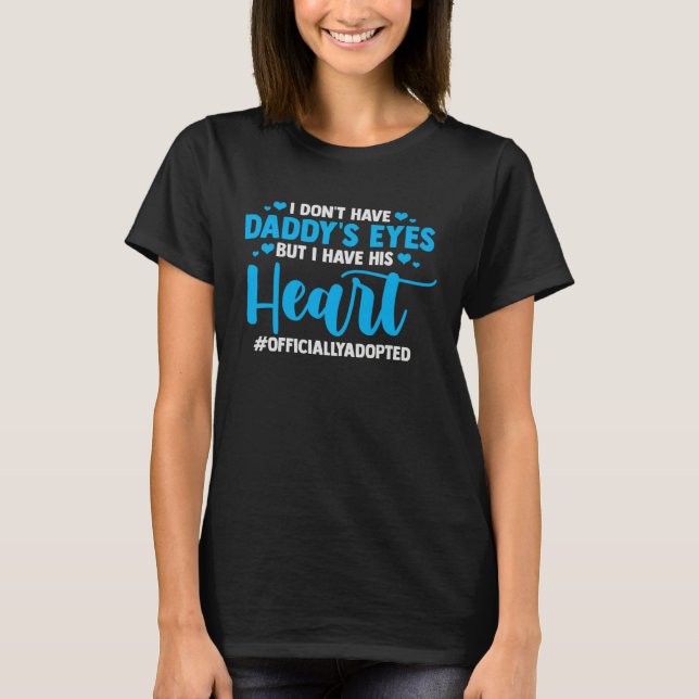 Camiseta adotando Anúncio de Adoção familiar para um Adotar (Frente)