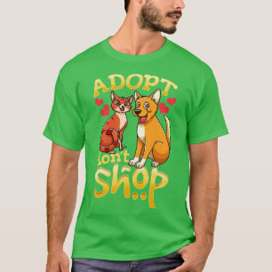 Camiseta Adotar a Adoção de Cães
